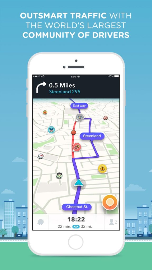 Waze-Navigation-Screen