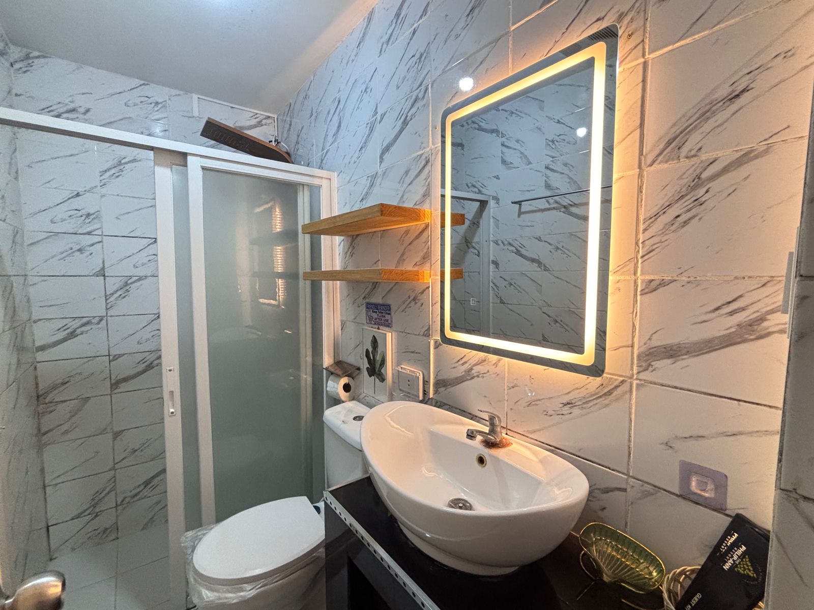 toilet in the room pictured