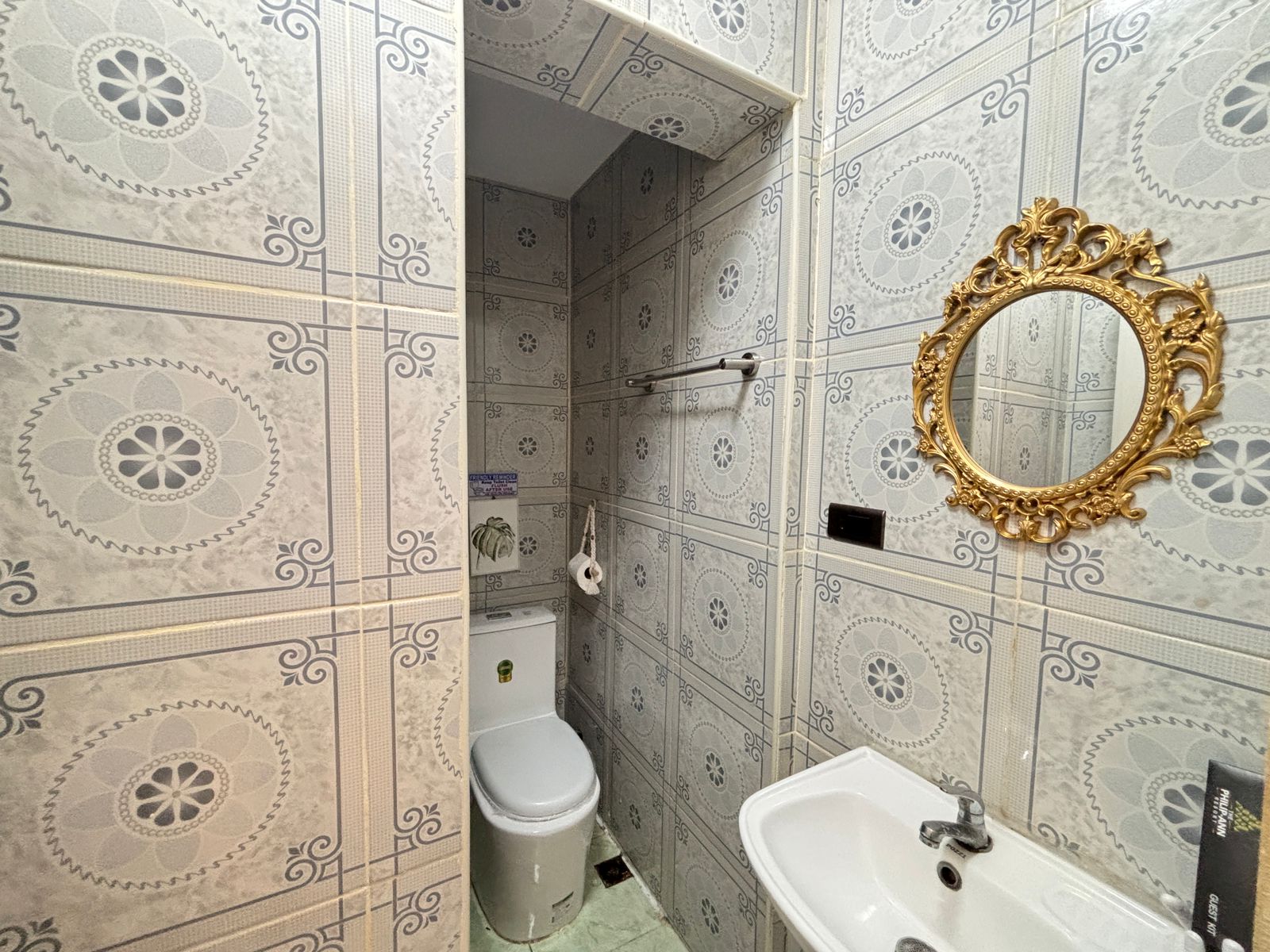 bathroom pictured
